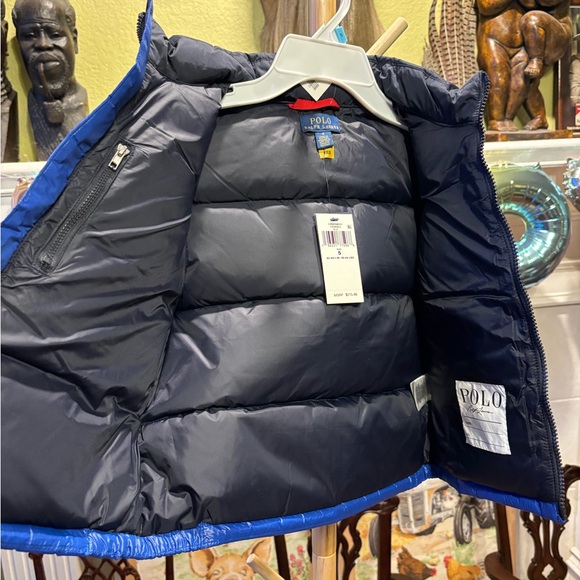 Polo by Ralph Lauren Kids' Blue Puffer Coat - Picture 4 of 7